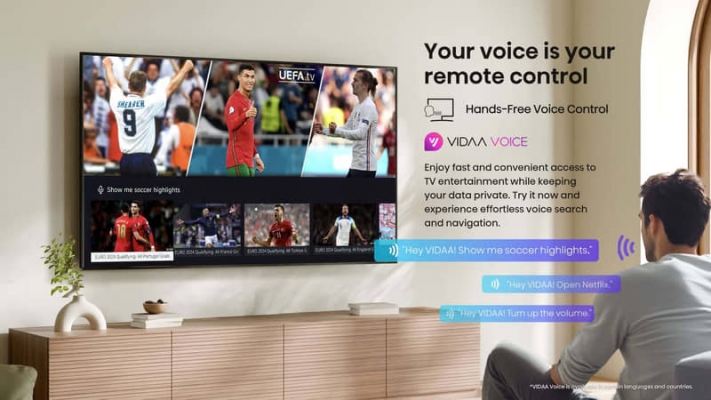 T&eacute;l&eacute;viseur Hisense Smart TV 55 UHD 4K QLED 144z - 55Q7Q