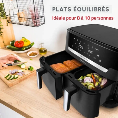 friteuse Air Fryer MOULINEX Easy Fry Dual XXL 11L - EZ942HF0