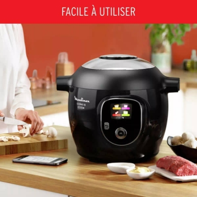 Multicuiseur Moulinex Cookeo+ 6 L WiFi 1600W Noir - CE867810