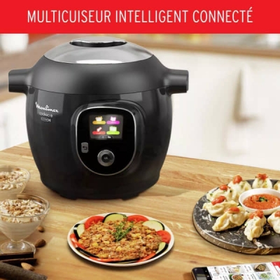 Multicuiseur Moulinex Cookeo+ 6 L WiFi 1600W Noir - CE867810