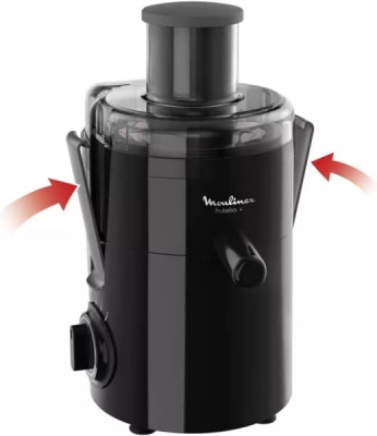 Centrifugeuse MOULINEX Frutelia Plus 350 W Noir - JU370810