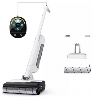 Aspirateur Laveur Balai Rowenta X-Clean 10 Blanc - GZ7540WO