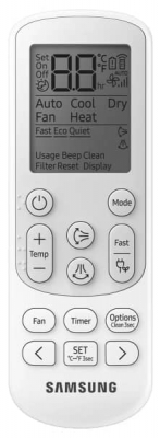 Climatiseur Samsung Bespoke AI Inverter 12000 BTU - AR50F12C1QH2D