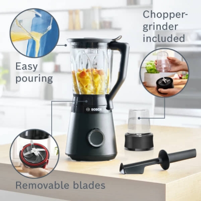 Blender BOSCH VitaPower 1200W 1.5L Noir - MMB6176B