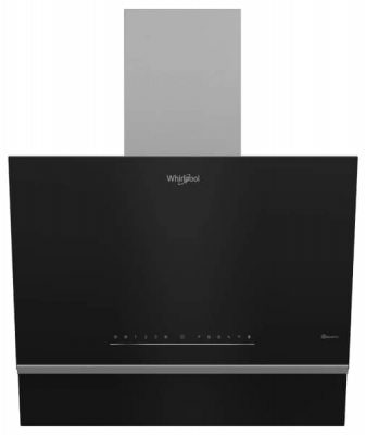 Hotte Whirlpool 60cm D&eacute;corative Inclin&eacute;e WiFi Noir - WOA6044FBG