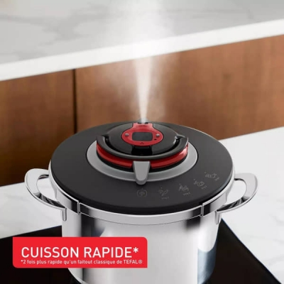 Autocuiseur SEB Clipso Chef Expert 8 L Inox - P4571400