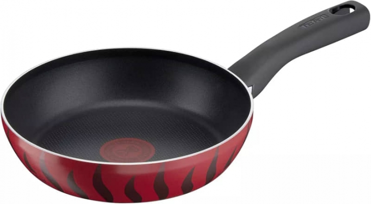 Set de cuisine Tefal Tempo Flamme 14 pi&egrave;ces Rouge - C3079383
