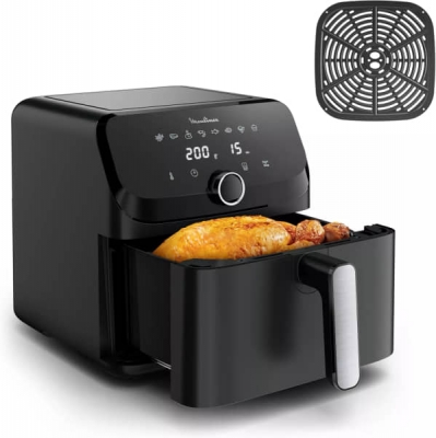 Air Fryer Moulinex Easy Fry Mega 7,5 L 8 Prog Noir - EZ8558F0