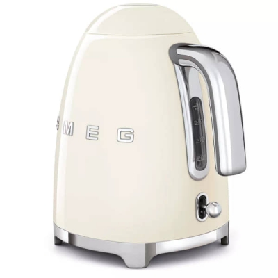 Bouilloire SMEG ANNÉES 50 Crème 1,7L 2400W 7Tasses - KLF03CREU
