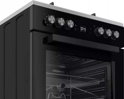 Cuisini&egrave;re Beko 4 Feux 60 cm Gaz Multifonction 72L - FSRT62310DBC